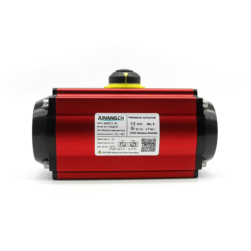 Pneumatic actuator rak lan pinsion sing tikel jha0075da